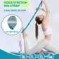 HiRui Stretching Strap Yoga Strap with Door Anchor, 14-Loops Non-Elastic Stretch Straps for Physical Therapy, Pilates, Dance, Gymnastics | Stretch Band with Workout Guide for Women & Men