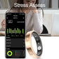 Smart Ring for Women Men Diamond Fitness Tracker Sleep Heart Rate Monitor Smart Rings for Android iOS Phone Pedometer Calorie Step Counter Stylish Ladies Rings for Women Elegant