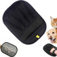 Double-Sided Pet Hair Removal Gloves - Reusable Static Removal Grooming Gloves for Dogs & Cats, Efficient Fur Removal Tool for Furniture, Carpet, Car Seats, Sofa, Bedding & Clothes (1 Pack)