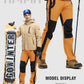 TBMPOY Men's Snow Ski Hiking Pants Waterproof Winter Fleece Lined Pants Camping Skiing Ice Fishing Pants with Belt