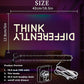 Think Differently Neon Sign for Wall Decor Letter Neon Light Classroom LED Neon Signs Classroom LED Neon Light for Classroom Office Study Room Library Bedroom Decoration