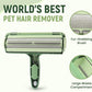 Roller Pet Hair Remover - Cat and Dog Hair Remover for Furniture, Couch, Carpet, Clothing and Bedding - Portable, Multi-Surface Fur Removal Tool