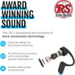 H2O Audio TRI 2 Multisport Waterproof Bone Conduction Open Ear Headphones, Bluetooth 5.3 for Running and Cycling, MP3 Mode for Swimming, 8GB Memory, 8.5-Hour Battery, Black