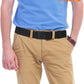 WHIPPY Mens Elastic Stretch Belt Unisex Adventure Web Belt for Women Men with Non-Metal Buckle Adjustable Belts
