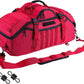 65L Large Duffle Bag, 3-in-1 Tactical Backpack MOLLE Pack for Sports, Gym, Outdoor, Red