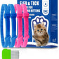 4 Pack Flea and Tick Collar for Cats, Natural Plant Oil Formula Cat Flea Collar Provides 32-Month Protection for Flea & Tick Prevention, Waterproof & Adjustable Cat Flea Treatment for Most Cats