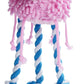 Nocciola Plush Squeaky Dog Toys, Cute Durable Stuffed Crinkle Puppy Pet Chew Toys for Large Medium Small Dogs - Jellyfish