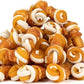 MON2SUN 2.5" Rawhide Free Dog Treats with Mixed Vegetables, Chicken Wrapped Mini Knot Bones for Small Dogs, Healthy Snacks for Balanced Nutrition, 21.2oz