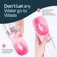 MalsiPree Dog Water Bowl Dispenser - 12 Oz, Pink - Portable Dog Water Bottle & Travel Pet Bowl - Leak Proof