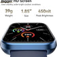 Smart Watches for Women Men Android & iPhone, Alexa Built-in 1.8" Smart Watch(Answer/Make Calls ) 24/7 SpO2 Sleep Heart Rate Stress Monitor,Smartwatch 3ATM Waterproof,Fitness Tracker with 120+ Sport