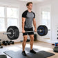 Olympic Rubber Bumper Weight Set - 2 Inch Barbell Plates for Home Gym Strength Training