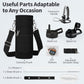 40 oz Insulated Water Bottle with Straw (Cold for 48 Hrs), Stainless Steel Triple Wall Vacuum Sports Water Jug, Leakproof Hydro Cup Flask with Paracord Handle & Straw Spout Lids & DIY Stickers