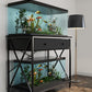 Fish Tank Stand 40 Gallon: Sturdy Aquarium Stand with Accessories Storage - Metal Fish Tank Table for 40-50 Gallon Reptile Breeder Turtle Terrarium - 35"X19.54" Weight Capacity 660 lbs