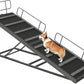HOOBRO Dog Ramp for Bed, 63 Inch Long Dog Ramp for Couch and Bed, Pet Ramp with Non-Slip Mat and Safety Side Rails, 4 Height Adjustable up to 33 inch, for Small/Large/Old Dogs, Black BK16PT03