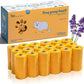 Dog Poop Bags Rolls Biodegradable 100% Leak Proof Dog Waste Bags -270 Count 18 Rolls - Cornstarch Based Doggie Poop Bag for puppy and Big Dogs(Lavender)