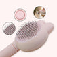 Zoocozy Cat Brush for Shedding, Dog Deshedding Brush, Pet Hair Removal Tool for Puppy Pitten(Pink)