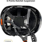 Forestry Safety Helmet with Build-in Visor Mesh Face Shield Ear Muffs 4 in 1 Chainsaw Safety Hard Hats