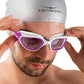 AqtivAqua Swimming Goggles, DX Wide View Swim Goggles for Adult Men Women, Anti Fog No Leaking