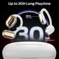 Monster Open Free AC100 Open Ear Headphones, Bluetooth 5.3 Wireless Headphones with Earhooks, Immersive Stereo Sound by Dual Large Driver, Clear Talk, 30H Playtime,Waterproof Sport Earbuds for Running
