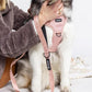2025 New Edition, Fei & Eve MagEase Dog Harness - 3-Second Magnetic Buckles | 3-Point No-Pull Control | Heavy-Duty 900D Nylon | Dual Safety Handles | Breathable Mesh | Adjustable Fit | X-Large, Pink