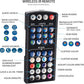 Current USA 24-36" Inch Satellite Freshwater LED Plus Full Spectrum RGB+W Light for Aquariums | Wireless 24 Hour Remote Control Fish Tank Lighting (4506)