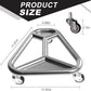 HOTWAVE Ab Roller Wheel for Core Workout – Extra-Wide Ab Exercise Equipment for Abs, Arms & Back – Stable & Quiet Fitness Roller for Home Gym Strength Training – Includes Knee Pad – For Men & Women