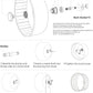 BUCATSTATE Hamster Wheel Silent, 5.5in Exercise Running Whees Quiet Spinner Mouse Wheels for Gerbil Dwarf Syrian Hamster Rat Mice