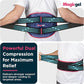 Magic Gel Back Ice Pack - Maximum Compression Sports Cold Compress Wrap for Back & Lower Body - Reusable Hot & Cold Packs