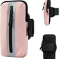 Running Phone Holder Armband, iPhone Arm Bands for Exercise, Running Arm Bands for Cell Phone, Phone Purse Cell Phone Holder for Walking (Pink)