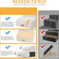Topmart High Density Foam Pet Steps 2 Tiers,11.8" High,Non-Slip Dog Stairs,Soft Foam Dog Ramp Ladder,Best for Injured,Older Cats,Pets with Joint Pain,Suitable for Low Sofas,Stairs,Lower Place