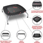 Sunny Health & Fitness Springless Mini Fitness Trampoline – Premium Adjustable Bungee-Style Indoor/Outdoor Exercise Rebounder for Quieter and Safer Workouts