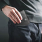 Polare Luxury RFID Blocking Leather Passport Holder Travel Wallet For Men and Women (Black(Snap Version))
