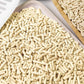 I AM TOFU - Tofu Cat Litter, Natural, Flushable, Dust Free, Extra Clumping Pellet Litter (10 LBS, Original)