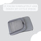 Airline Approved Soft Sided Pet Carrier for Small and Medium Dogs, Cats, and Puppies (Up to 15 lbs), Collapsible Portable Travel Bag for Dogs Cats (Grey)