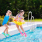 Kids Swim Fins,Short Comfortable Flippers for Lap Swimming and Training for Child,Girls,Boys,Beginners