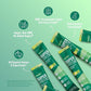 Supergreens Superfood Drink Mix with Chlorella, Moringa, Spinach, Broccoli, Digestive Enzymes, and Probiotics – Apple Pear Flavor, 20 Servings, Travel Pack