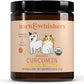 Bark & Whiskers Organic Curcumin, 2.64 Oz. (75 g), 300 Scoops, Promotes Mobility & Joint Health, Veterinarian Formulated, Non-GMO, Certified USDA Organic, Dr. Mercola