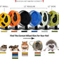 Silent Runner 12" Wide + Cage Attachment - Silent, Fast, Durable Exercise Wheel - Sugar Gliders, Degus, Rats, Hedgehogs, Prairie Dogs & Small Pets