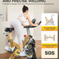pooboo Exercise Bike, Adjustable Magnetic/Brake Pad Resistance Silent Belt Drive, Indoor Cycling Bike for Home Cardio, Fitness Stationary Bike with 350lbs/300lbs Weight Capacity &Upgraded Version Seat