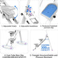 Stair Stepper for Home, Folding Vertical Climber Workout Machine for Full-Body Exercise Stair Stepper with Stable Frame Adjustable Handlebar & Pedals