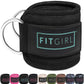 FITGIRL - Ankle Strap for Cable Exercise Machines, Work Out Cuff Attachment for Home & Gym, Glute Workouts - Kickbacks, Leg Extensions, Hip Abductors, for Exercise Machine Attachments