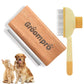 Groompro Deshedding Brush, Dog Brush for Shedding, Zen Brush for Cats,Cat Brushes Dog Brus Pet Hair Removal Tool, Painlessly Remove for Short & Long Hair(L(5.3 inch))