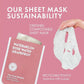 ESW Beauty The Pink Dream - Moisturizing Raw Juice Face Mask - Hydrating with Watermelon, Rose Water & Grapefruit for Dry, Sensitive Skin - Vitamins C & E for Radiance