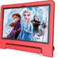 JREN Tablet for Kids｜10 Inch Kids Tablet Android 14｜Octa-core｜64GB｜WiFi ｜Bluetooth｜Parental Control｜Children Content｜Children Toddler Red