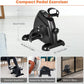 Mini Exercise Bike, AGM Under Desk Bike Pedal Exerciser Foot Cycle Arm & Leg Pedal Exerciser with LCD Screen Displays