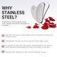 Stainless Steel Gua Sha - Metal Gua Sha, Gua Sha Facial Tools Stainless Steel, Face Body Treatment, Reduce Puffiness, Lymphatic Drainage, Facial Tension
