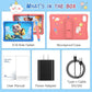 Kids Tablet 10 inch, Android 15 Tablets for Kid, Parental Control, Pre-Installed Kiddos Software & Kids Space, Includes Case & Stylus Pen, 12GB RAM 64GB ROM, 2TB Expand, HD IPS Screen(Blue)