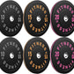 Bumper Plates 2 - Inch Olympic Weight Plate Set for Barbell, 10-55 lb Rubber Weights Sets for Home Gym, Strength Training Plate, Weight Lifting, Black