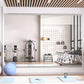 Hasipu Home Gym Mirror 55" L x 21" W - 2PCS Large Full Body Mirror for Yoga, Wall-Mounted Mirrors for Fitness, Garage, Dance Studio, 0.16in Tempered Glass Frameless
