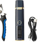 3-in-1 Cat & Dog Nail Grinder with Clipper & File, Quiet LED Trimmer, 3-Speed Pet Grooming Tool, Rechargeable 2000mAh Battery